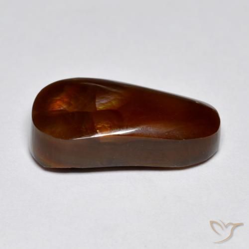 Ágata de fuego Multicolor natural de 7.93 ct, Elegante, Opaco