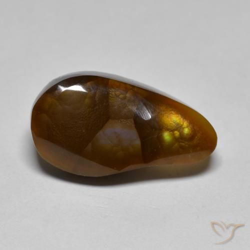 7.12ct Natural Multicolor Ágata de fuego, Elegante, Opaco