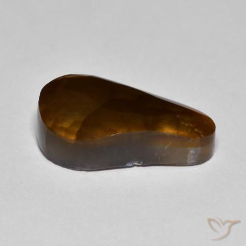 Ágata de fuego Multicolor natural de 7.12 ct, Elegante, Opaco