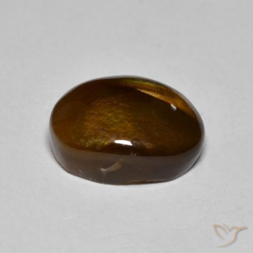 Ágata de fuego Multicolor natural de 4.24 ct, Elegante, Opaco