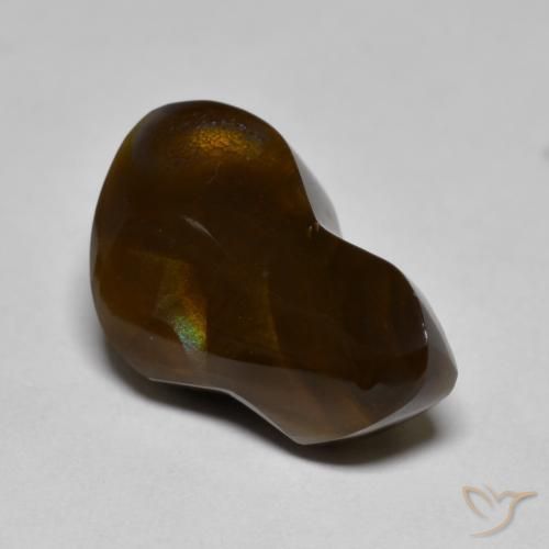 Ágata de fuego Multicolor natural de 9.44 ct, Elegante, Opaco