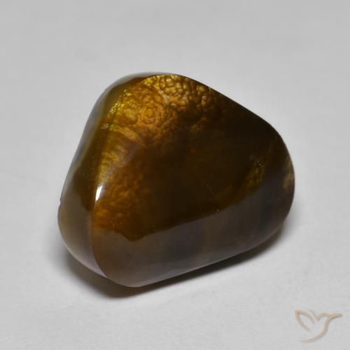 Ágata de fuego Multicolor natural de 9.16 ct, Elegante, Opaco