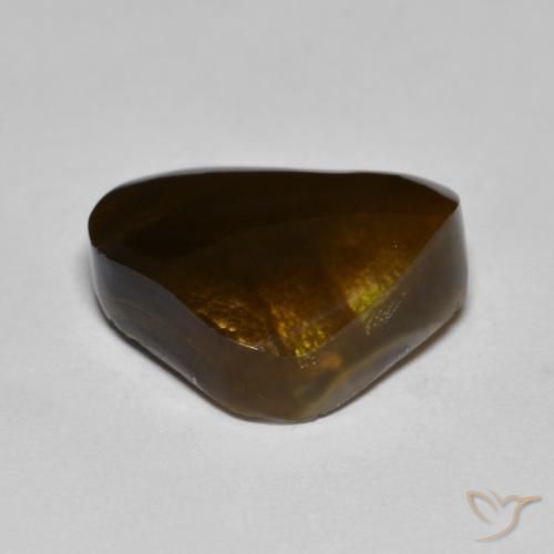 Ágata de fuego Multicolor natural de 9.16 ct, Elegante, Opaco
