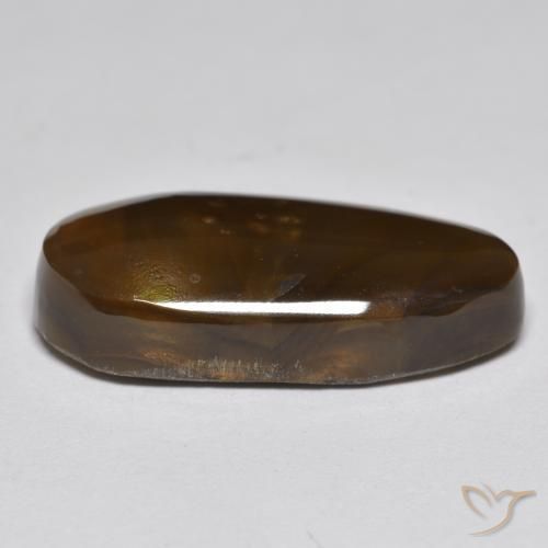 Ágata de fuego Multicolor natural de 12.71 ct, Elegante, Opaco