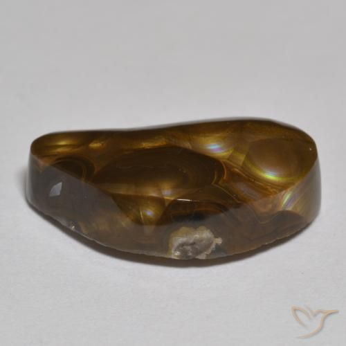 Ágata de fuego Multicolor natural de 8.50 ct, Elegante, Opaco