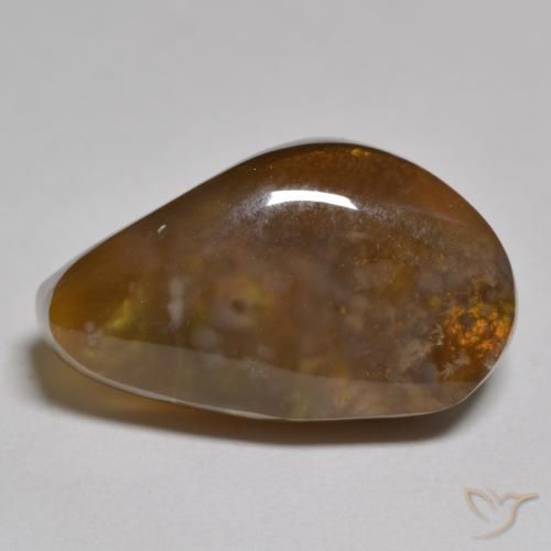 11.60ct Natural Multicolor Ágata de fuego, Elegante, Translúcido