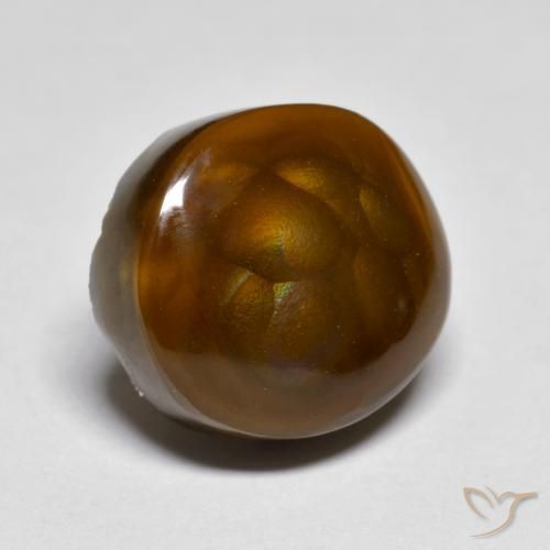 7.53ct Natural Multicolor Ágata de fuego, Elegante, Opaco