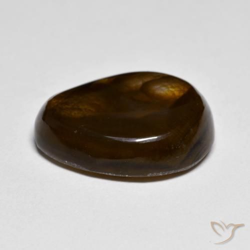 Ágata de fuego Multicolor natural de 9.75 ct, Elegante, Opaco