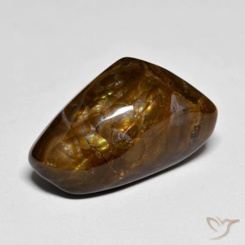 Ágata de fuego Multicolor natural de 9.70 ct, Elegante, Opaco