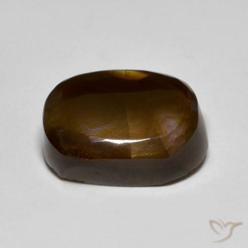 Ágata de fuego Multicolor natural de 6.88 ct, Elegante, Opaco