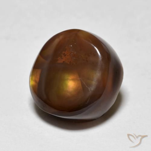 Ágata de fuego Multicolor natural de 4.82 ct, Elegante, Opaco