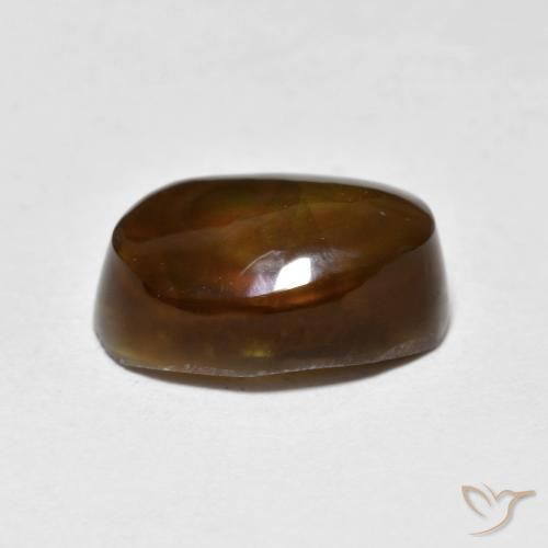 Ágata de fuego Multicolor natural de 3.75 ct, Elegante, Opaco