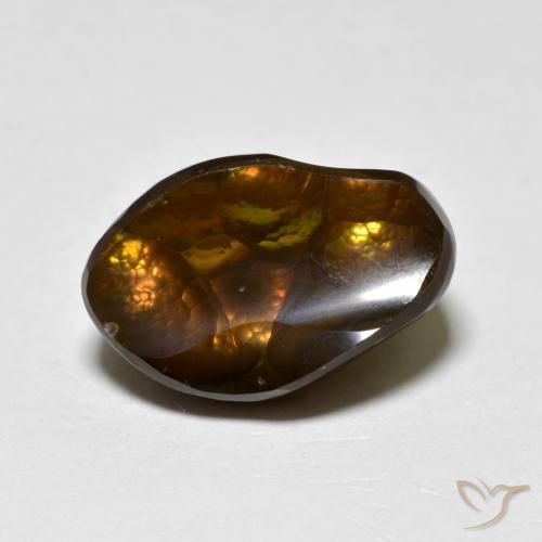 4.75ct Natural Multicolor Ágata de fuego, Elegante, Opaco