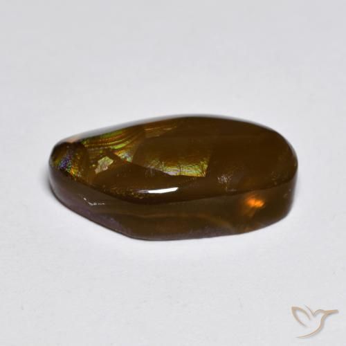 Ágata de fuego Multicolor natural de 5.83 ct, Elegante, Opaco
