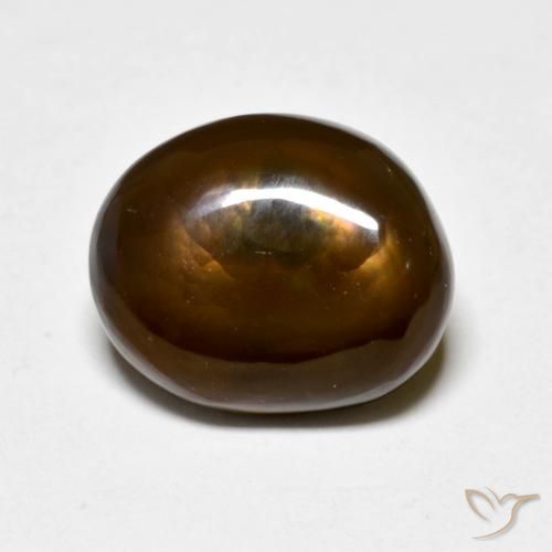 5.26ct Natural Multicolor Ágata de fuego, Elegante, Opaco