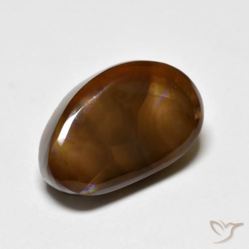 Ágata de fuego Multicolor natural de 7.33 ct, Elegante, Opaco