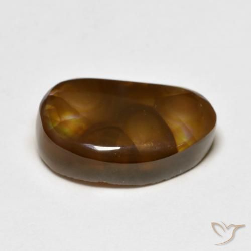 Ágata de fuego Multicolor natural de 7.33 ct, Elegante, Opaco