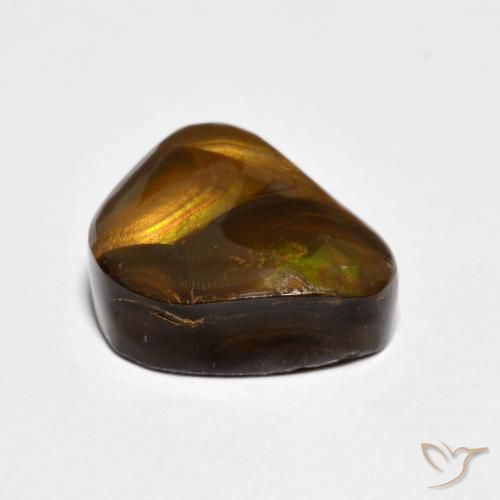 Ágata de fuego Multicolor natural de 5.03 ct, Elegante, Opaco