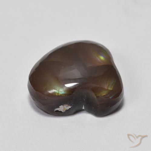 Ágata de fuego Multicolor natural de 5.36 ct, Elegante, Opaco