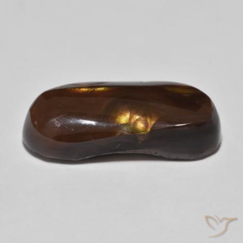 Ágata de fuego Multicolor natural de 8.67 ct, Elegante, Opaco