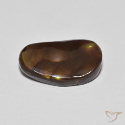 Ágata de fuego Multicolor natural de 3.68 ct, Elegante, Opaco