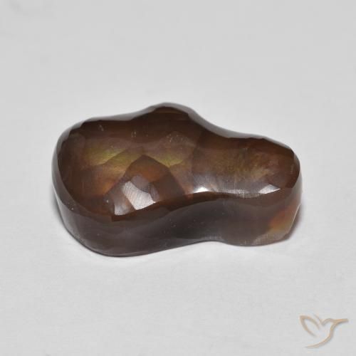 Ágata de fuego Multicolor natural de 7.20 ct, Elegante, Opaco