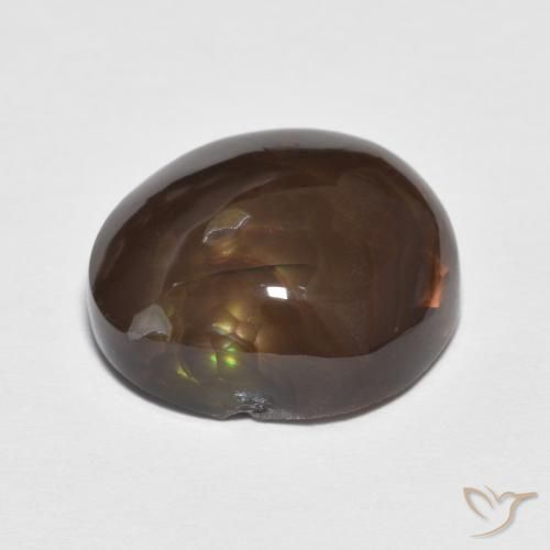 Ágata de fuego Multicolor natural de 7.39 ct, Elegante, Opaco
