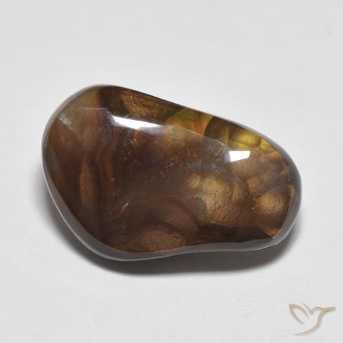 7.98ct Natural Multicolor Ágata de fuego, Elegante, Opaco