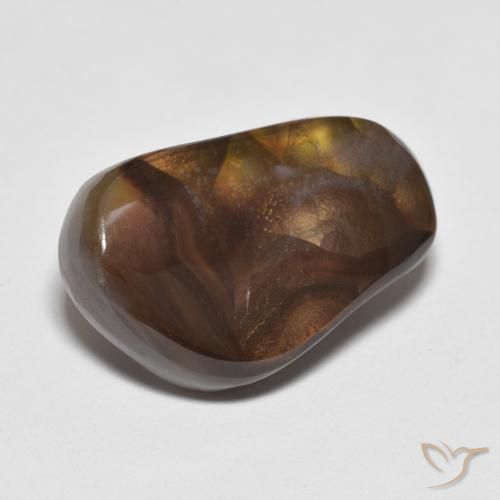 Ágata de fuego Multicolor natural de 7.98 ct, Elegante, Opaco