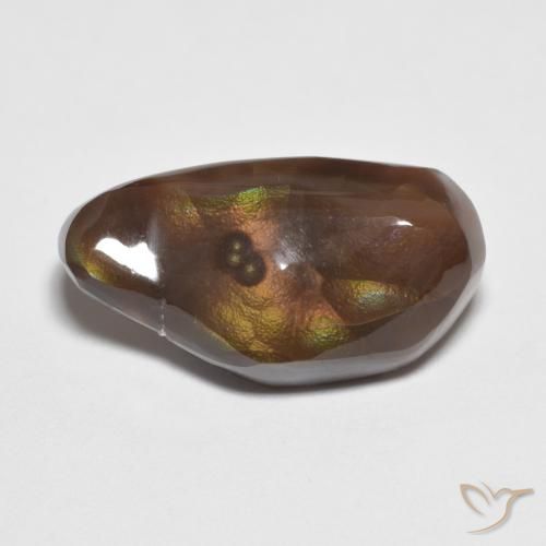 7.32ct Natural Multicolor Ágata de fuego, Elegante, Opaco