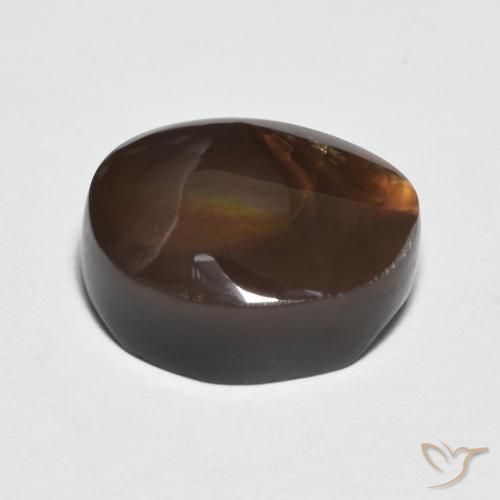 Ágata de fuego Multicolor natural de 5.94 ct, Elegante, Opaco
