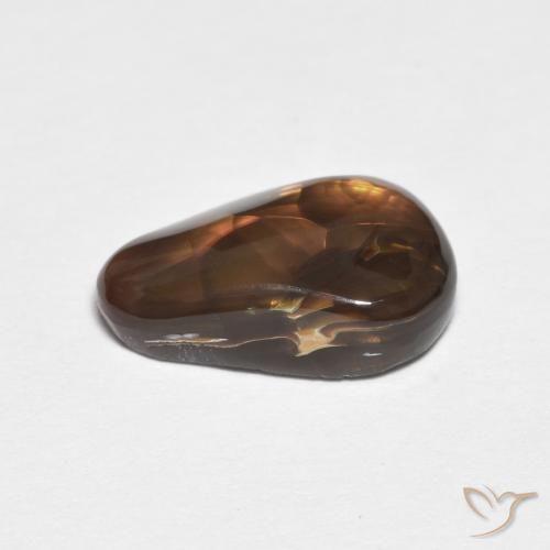 Ágata de fuego Multicolor natural de 2.61 ct, Elegante, Opaco