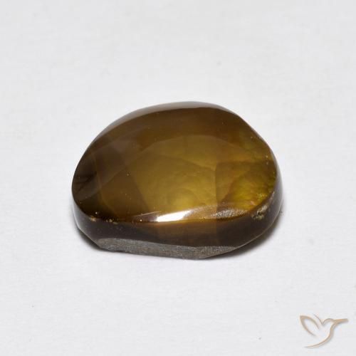 Ágata de fuego Multicolor natural de 3.18 ct, Elegante, Opaco