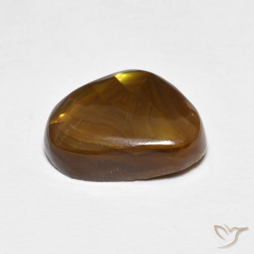 Ágata de fuego Multicolor natural de 4.19 ct, Elegante, Opaco