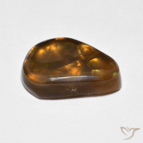 Ágata de fuego Multicolor natural de 5.21 ct, Elegante, Opaco