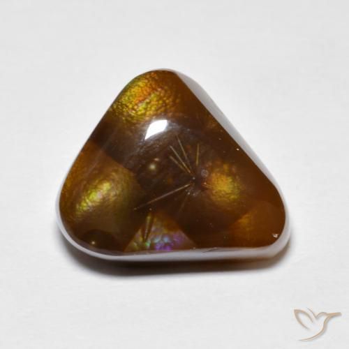 8.01ct Natural Multicolor Ágata de fuego, Elegante, Opaco