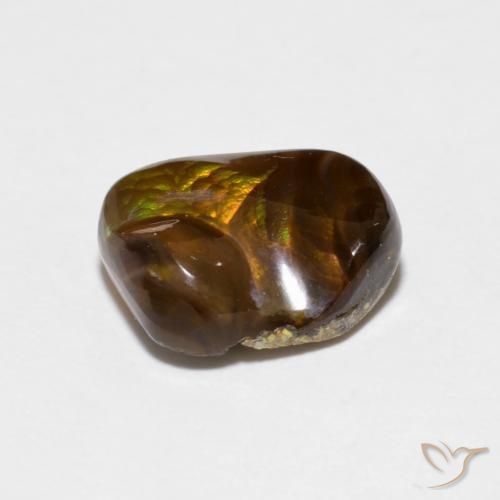 Ágata de fuego Multicolor natural de 2.60 ct, Elegante, Opaco