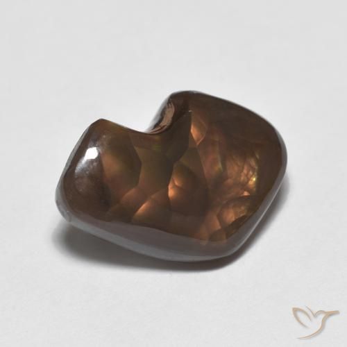 Ágata de fuego Multicolor natural de 4.74 ct, Elegante, Opaco