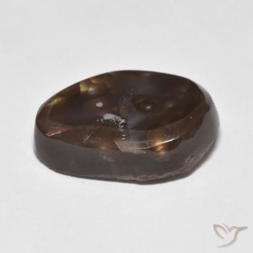 Ágata de fuego Multicolor natural de 9.24 ct, Elegante, Opaco