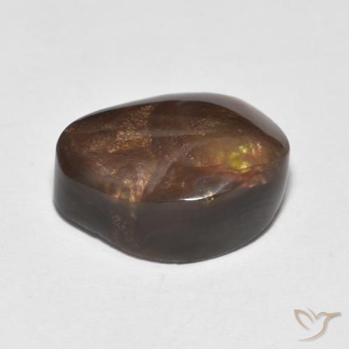 Ágata de fuego Multicolor natural de 5.19 ct, Elegante, Opaco