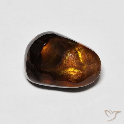 5.12ct Natural Multicolor Ágata de fuego, Elegante, Opaco