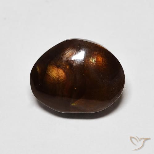5.69ct Natural Multicolor Ágata de fuego, Elegante, Opaco