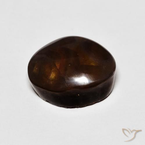 Ágata de fuego Multicolor natural de 5.69 ct, Elegante, Opaco