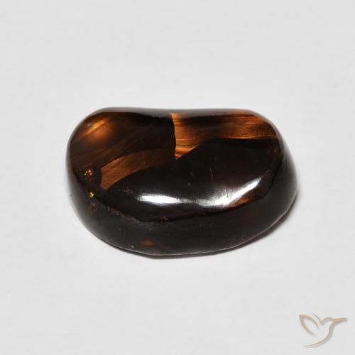 Ágata de fuego Multicolor natural de 7.08 ct, Elegante, Opaco