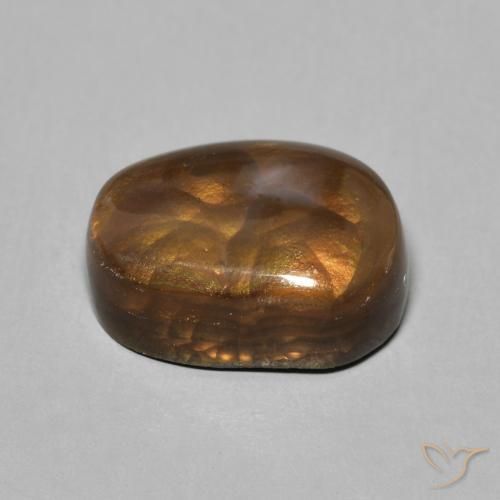 Ágata de fuego Multicolor natural de 4.96 ct, Elegante, Opaco