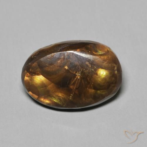5.05ct Natural Multicolor Ágata de fuego, Ovalada, Opaco