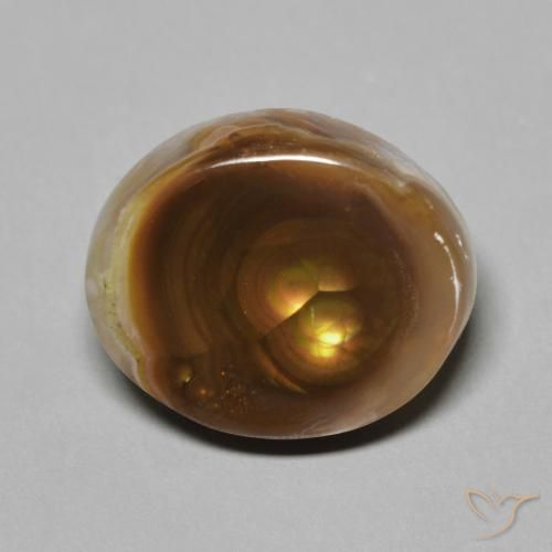 7.20ct Natural Multicolor Ágata de fuego, Elegante, Opaco