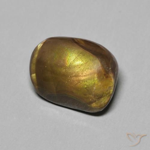 Ágata de fuego Multicolor natural de 2.41 ct, Elegante, Opaco
