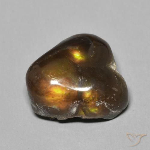 Ágata de fuego Multicolor natural de 6.71 ct, Elegante, Opaco