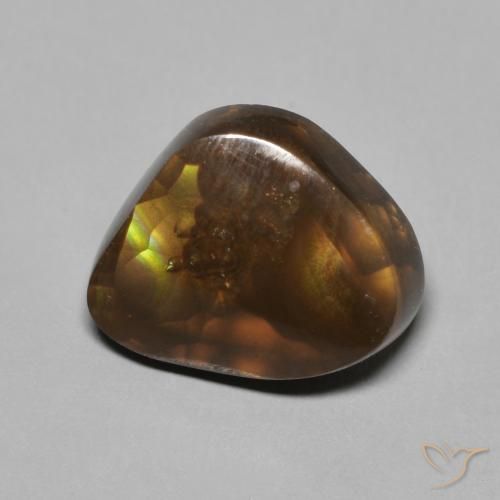 4.48ct Natural Multicolor Ágata de fuego, Elegante, Opaco